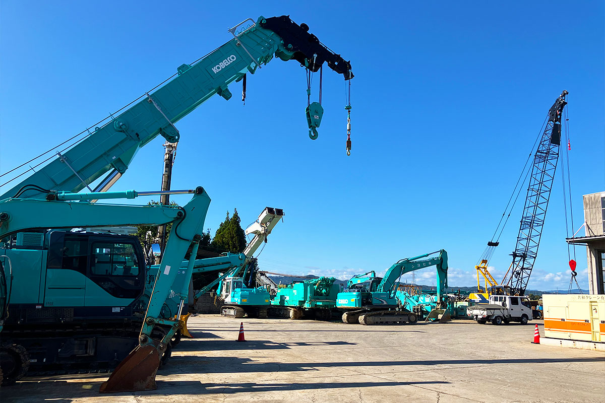建機・荷役機械の整備は北国テクノ株式会社